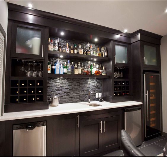 How Your Basement Can Be Your Mini Bar